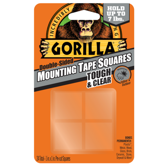 Gorilla Tough & Clear Mounting Tape #6067201, 1
