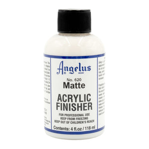 Angelus Leather Matte Acrylic Finisher  #620-04-000, 4 Oz.