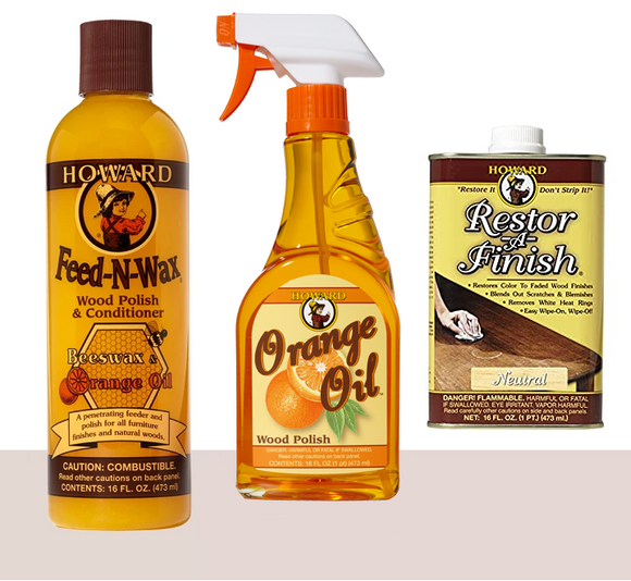 Howard Complete Wood Restoration Kit, Neutral - AutoCareParts.com