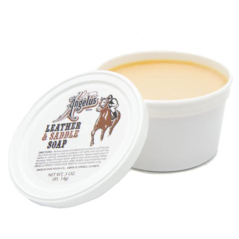 Angelus Leather & Saddle Soap #220-03-000, 3 oz - AutoCareParts.com