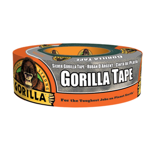 Gorilla Silver Duct Tape #6074001, 1" x 35 yd - Pack of 6 - AutoCareParts.com