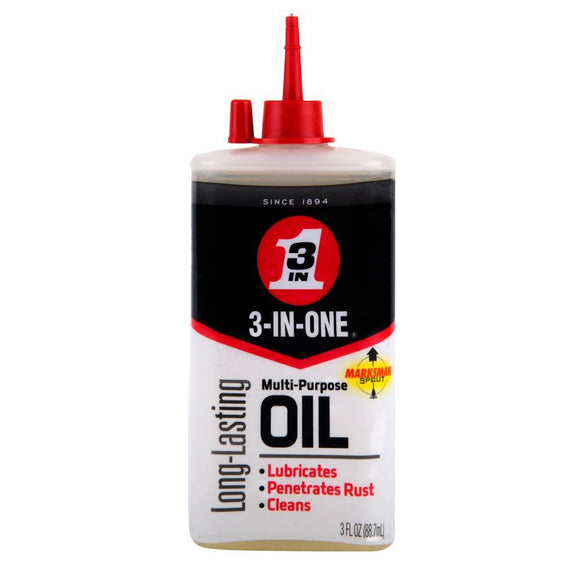 3-In-One Multi-Purpose Oil #10135, 3 Oz - AutoCareParts.com
