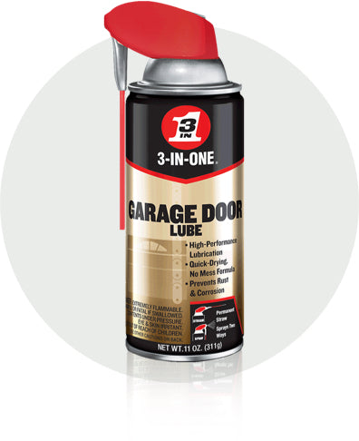 3-IN-ONE Professional Garage Door Lube Smart Straw Spray #100581, 11 oz - Pack of 3 - AutoCareParts.com