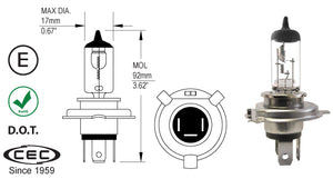 CEC Halogen Bulb #HS1 35/35W - AutoCareParts.com
