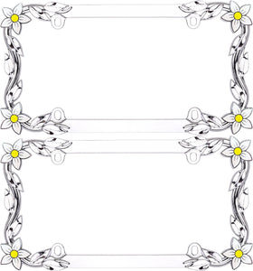 Cruiser Chrome 'Daisy' License Frame #19130 - 2 Frames - AutoCareParts.com