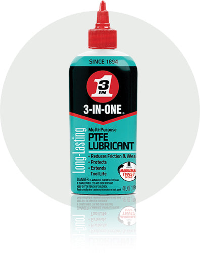 3-In-One Multi-Purpose PTFE Lubricant #120039, 4 Oz - AutoCareParts.com